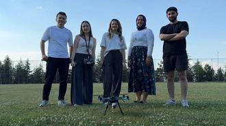 Üniversite öğrencilerinden, yüz tanıma özellikli devriye dronu