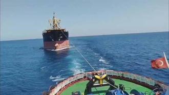 İstanbul Türkeli Feneri açıklarında arızalanan yük gemisi kurtarıldı