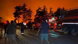 Fethiye’de orman yangını