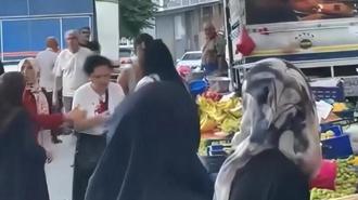 Beyoğlu’nda pazarda 'Ürünlere zarar verdin' kavgası: Kadın başından yaralandı esnaf tutuklandı