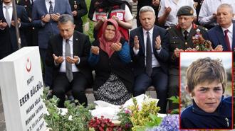 Şehit Eren Bülbül, kabri başında anıldı