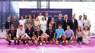 QNB Türkiye Padel Şampiyonası’nda kazananlar belli oldu