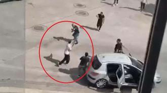 Ankara'da kalabalığın üzerine pompalı tüfekle ateş açtı; o anlar kamerada