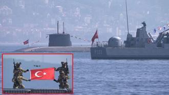 TEKNOFEST Mavi Vatan'da SAT ve SAS komandoları gösteri yaptı