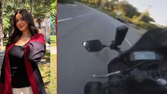 Şile’de Ceyda Yakova'nın öldüğü motosiklet kazası kask kamerasında