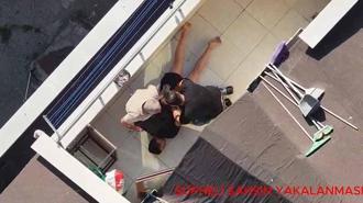 Kağıthane’de 2 milyon liralık altınla kaybolan kuryeye dronlu operasyon; çatıda yakalandı