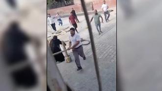 Şanlıurfa’da husumetli ailelerin kavgası kamerada: 6 yaralı