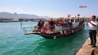 Girne açıklarında yolcu gemisi alabora oldu; hayatını kaybedenler var