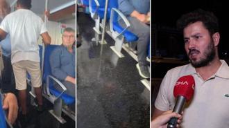 Girne açıklarında alabora olan geminin batmadan önceki görüntüleri ortaya çıktı; kurtulan yolcu konuştu