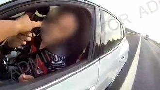 Otoyol jandarması, emekli öğretmen çifti dolandırılmaktan kurtardı
