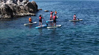 SUP boardda keyif kadar risk de büyük