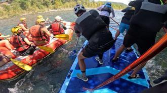 Köprülü Kanyon'da ilk Big SUP deneyimi