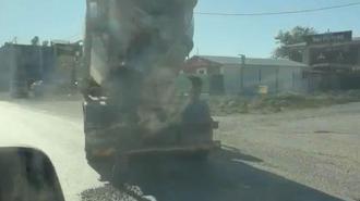 ​Yola beton dökerek ilerleyen mikserin sahibine 191 bin 867 TL ceza