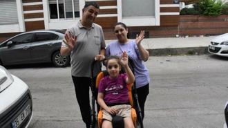 Serebral palsili Yağmur'un tek hayali arkadaşları gibi yürüyebilmek
