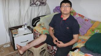 19 yıldır ayağındaki yaraya çare arıyor