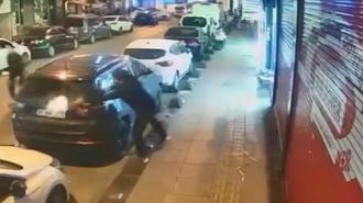 Esenler’de 2 kişinin yaralandığı silahlı kavganın görüntüleri ortaya çıktı: 3 gözaltı