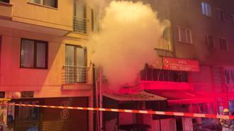Bursa'da kıraathanede çıkan yangın söndürüldü