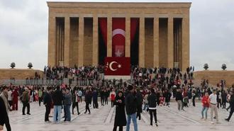 Anıtkabir’de Cumhuriyet Bayramı coşkusu