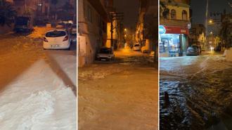 Mersin'de sağanak su baskınlarına neden oldu