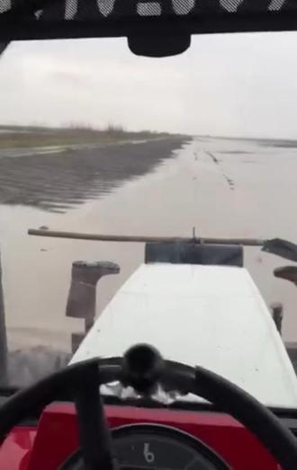 Adananın kuzeyinde kar, güneyinde sağanak