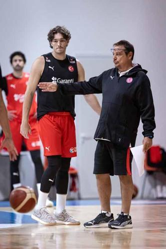 A Erkek Milli Basketbol Takımı Avrupa Şampiyonası hazırlıklarına Bormio’da başladı