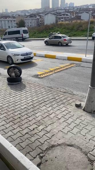 Esenyurtta sürücülerin kapan imtihanı; 4 günde yaklaşık 200 lastik değiştirdik