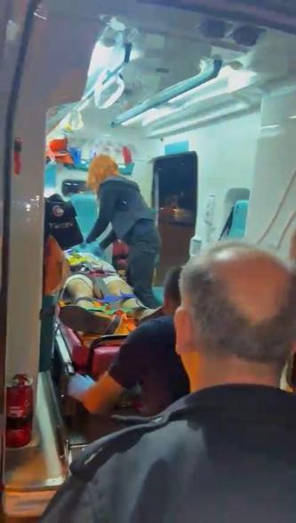 TIRa arkadan çarpan otomobilin sürücüsü ağır yaralandı