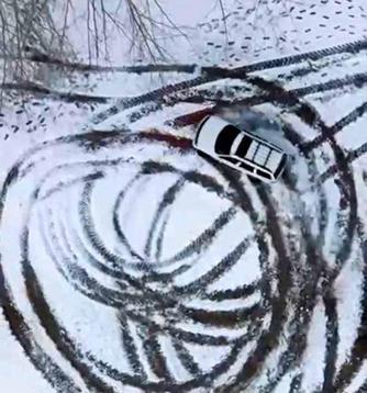 Cami avlusunda drift yapan sürücüye 58 bin TL ceza