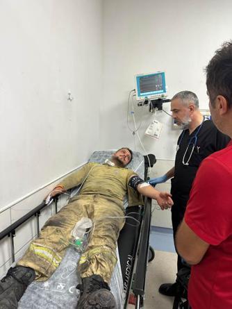 Antalya Serikte orman yangını: 1 işçi dumandan etkilendi