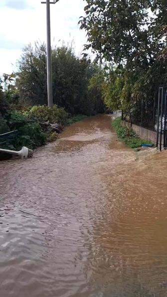 İzmirde sağanak etkili oldu