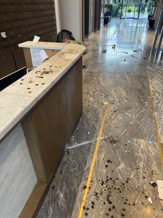 Zeytinburnunda kargo paketinin patlamasının güvenlik kamerası görüntüleri ortaya çıktı