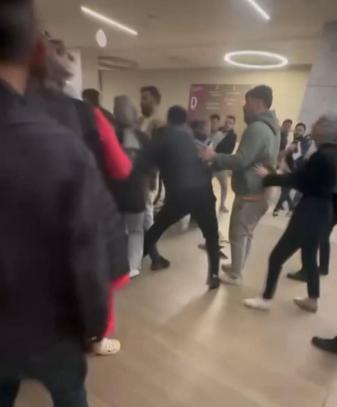 Başakşehirde hastanede hasta yakınları arasında arbede: 8 gözaltı