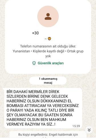 Haraç istendiğini öne süren tatlıcının dükkanına 3üncü silahlı saldırı