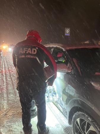 AFAD: Yoğun kar yağışının yaşandığı illerimizdeki gelişmeler yakından takip edilmektedir