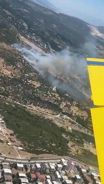 İzmir’de orman yangını
