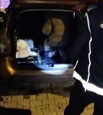 Tokat’ta durdurulan cipte 5 kaçak göçmen yakalandı