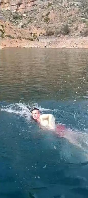 3 gündür aranan İrlandalı turistin baraj gölüne girdiği görüntüler ortaya çıktı