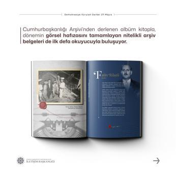 Cumhurbaşkanlığı Arşivinden Fotoğraflarla Demokrasiye Vurulan Darbe: 27 Mayıs kitabı yayında