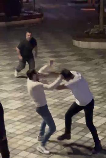 İki grup arasındaki kavgaya bekçiler havaya ateş açarak müdahale etti; 2 gözaltı