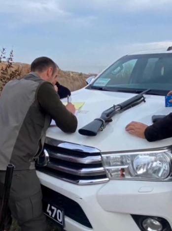 Dron ve fotokapan destekli doğa koruma denetimi; 4 kişiye işlem yapıldı