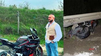 Motosiklet kazasında ölen İsmail, toprağa verildi