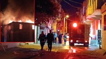 Gaziantep’te 3 katlı binada yangın