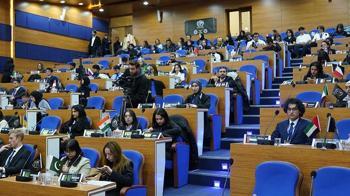 Atatürk Üniversitesi öğrencileri, BM Genel Kurulu'nun simülasyonunu yaptı