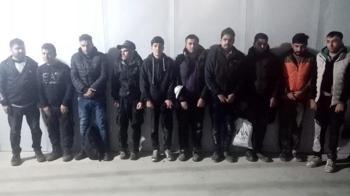 Edirne'de 20 kaçak göçmen yakalandı