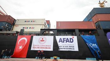 Mersin'den Sudan’a yardım gemisi yola çıktı