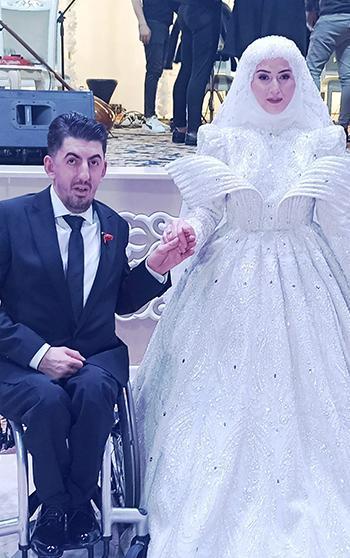 Paralimpik efsanesi Abdullah Öztürk dünyaevine girdi