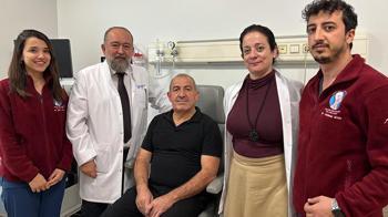 Tükürük bezinden, en büyüğü 2 santim olan 5 taş çıkarıldı