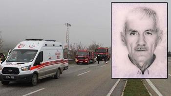 Manisa'da otomobil, refüje ve bariyerlere çarptı; 1 ölü, 1 yaralı