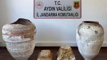 Aydın'da tarihi eser operasyonu