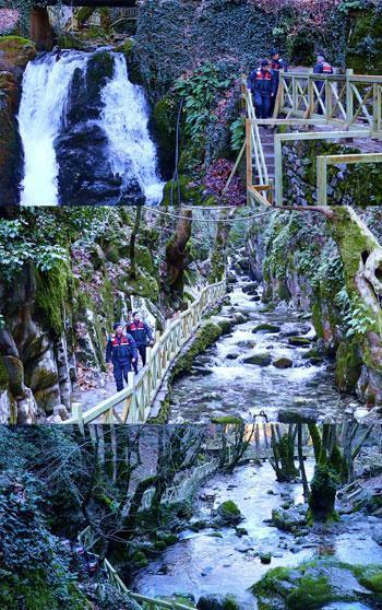 Çanakkale’de Ayazma Pınarı Tabiat Parkı'na jandarma koruması